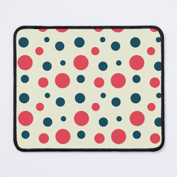 Item preview, Red White And Blue Retro Nautical Polka Dots Pattern designed and sold by Pattern1design.