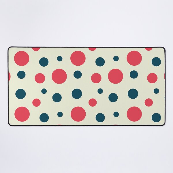 Item preview, Red White And Blue Retro Nautical Polka Dots Pattern designed and sold by Pattern1design.