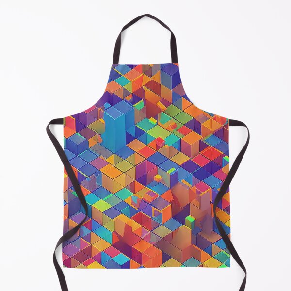 Item preview, 3D colorful grid designed and sold by aiartoday.