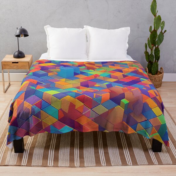 Item preview, 3D colorful grid designed and sold by aiartoday.