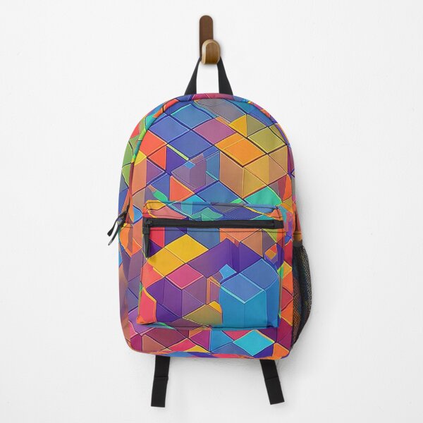 Item preview, 3D colorful grid designed and sold by aiartoday.