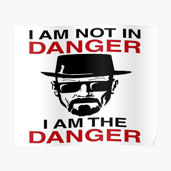 Walter White Heisenberg Poster For Sale By Svoncek Redbubble