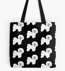 Bichon Frise dog Tote Bag