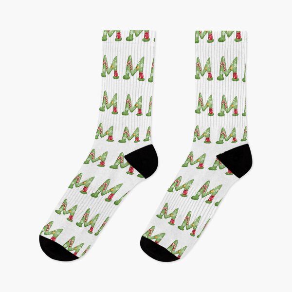 Item preview,  INTITIAL M /CHRISTMAS designed and sold by marie1919.