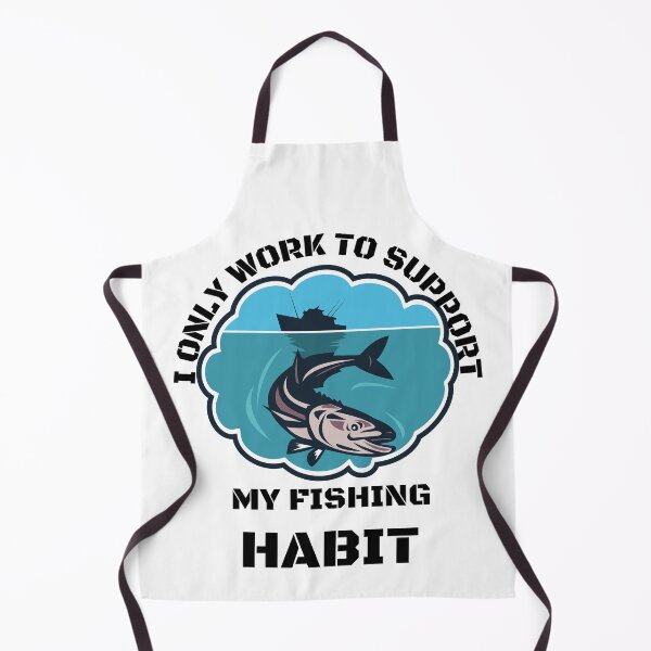 Item preview, Fishing Lover | I only work to support my fishing habit | Funny designed and sold by BlessedConcepts.