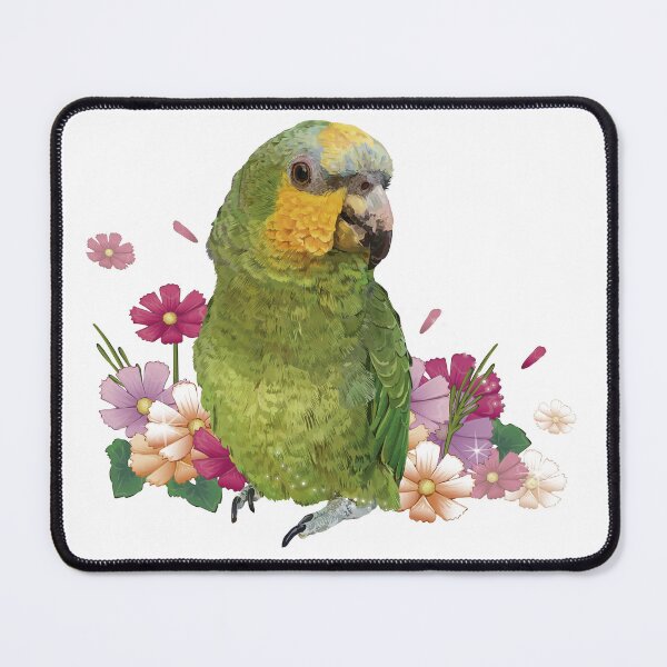 Item preview, orange-winged amazon designed and sold by obscurite.