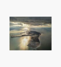 Presque Isle From the Air - Erie, PA Art Board