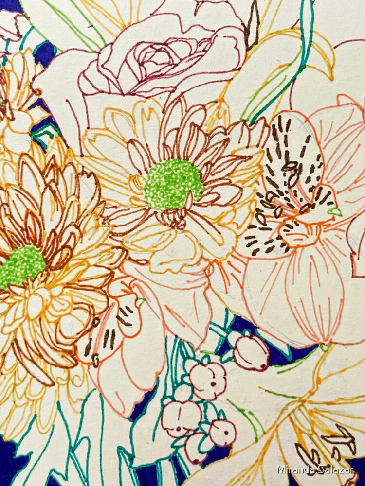 Thumbnail 4 of 4, iPhone Case, Flower Burst designed and sold by Miranda-Salazar.