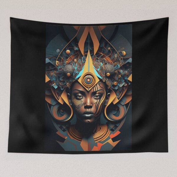 Item preview, Afrofuturism designed and sold by MidJourneymen.