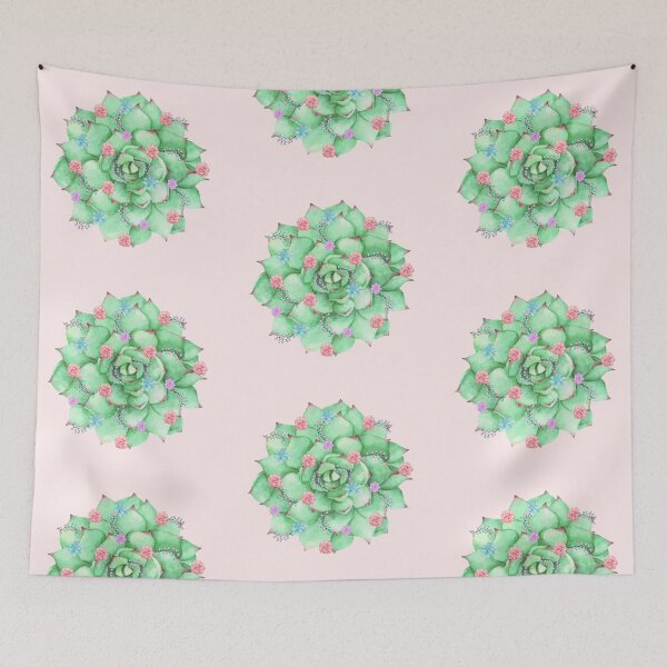 Item preview, Decorated Succulent  designed and sold by StuffWeMade.
