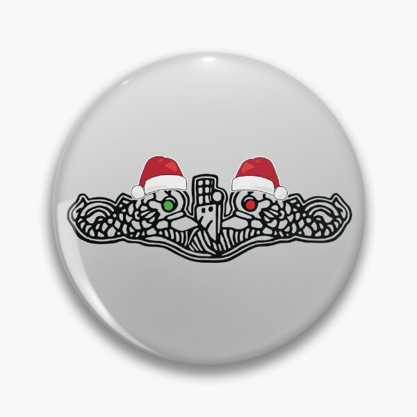 Item preview, Submarine Force Silent Service Christmas Dolphins BLK designed and sold by MadMando.
