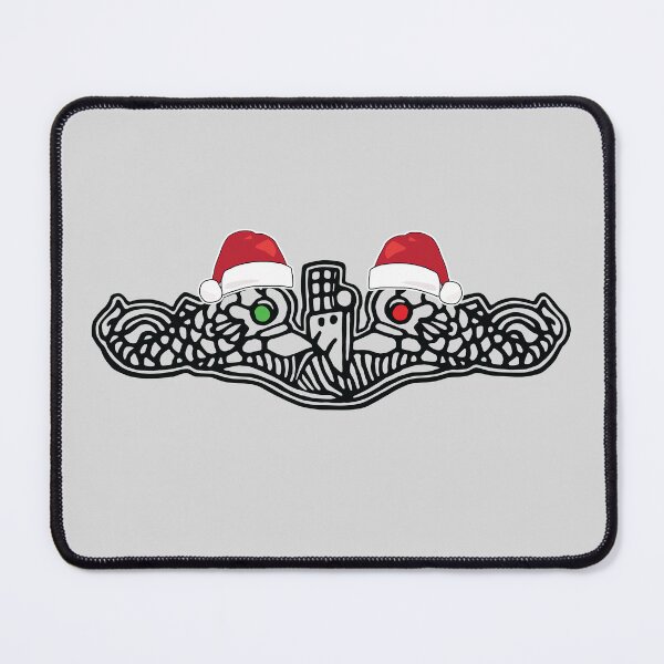 Item preview, Submarine Force Silent Service Christmas Dolphins BLK designed and sold by MadMando.