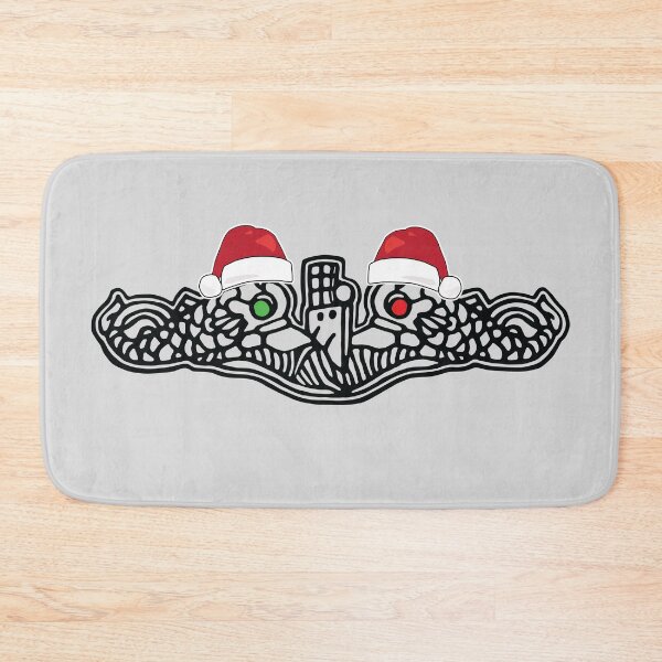Item preview, Submarine Force Silent Service Christmas Dolphins BLK designed and sold by MadMando.