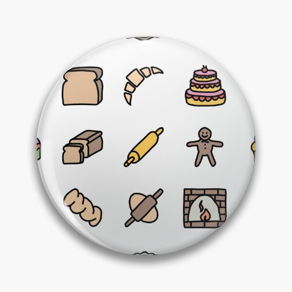 Item preview, food sticker set 1 designed and sold by ventumpluviam.