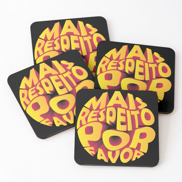 Item preview, Mais respeito por favor, frase designed and sold by GirlaineSQ.