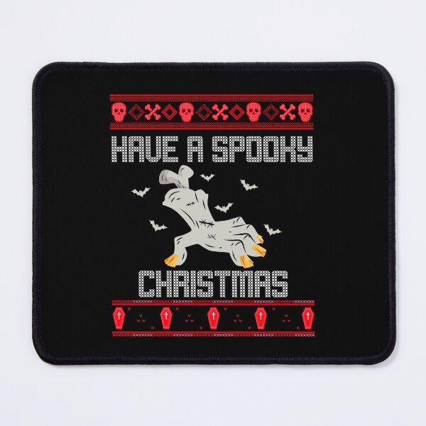 Item preview, Have A Spooky Christmas Monster Hand Gothic Grunge Xmas Ugly designed and sold by MyFreakyWorld.