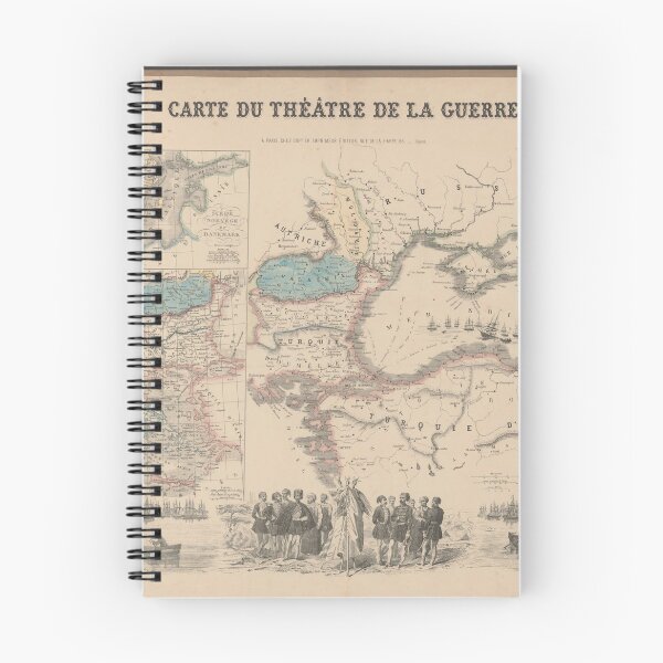 Item preview, 1855 Crimean War Map  - Carte du Théâtre de la Guerre, The Seat of War designed and sold by LordRivers.