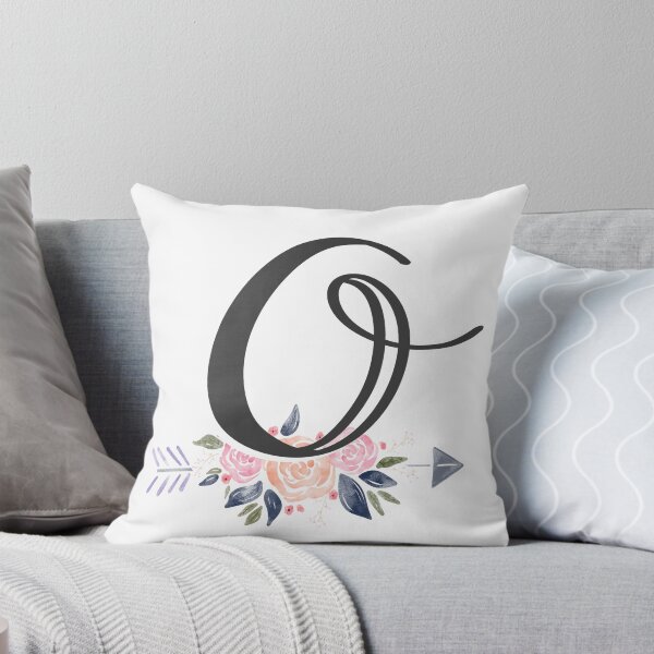 Item preview, Letter O Monogram Watercolor Roses designed and sold by MandyRosko.