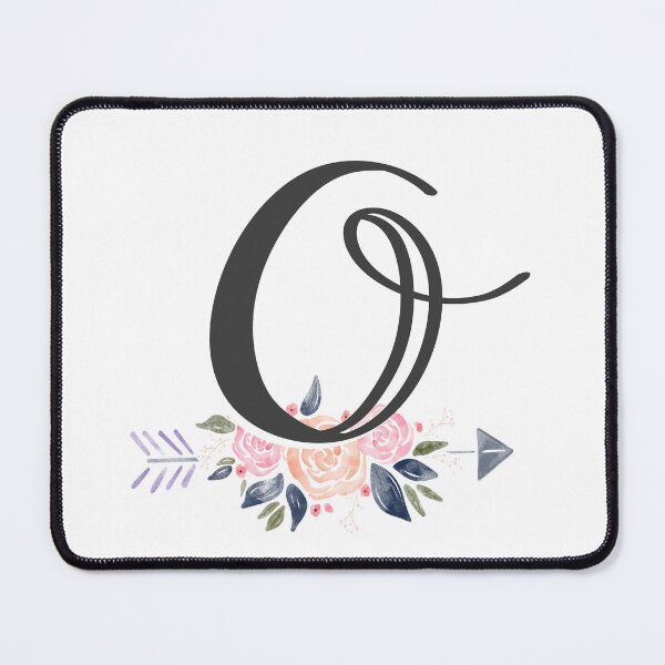 Item preview, Letter O Monogram Watercolor Roses designed and sold by MandyRosko.
