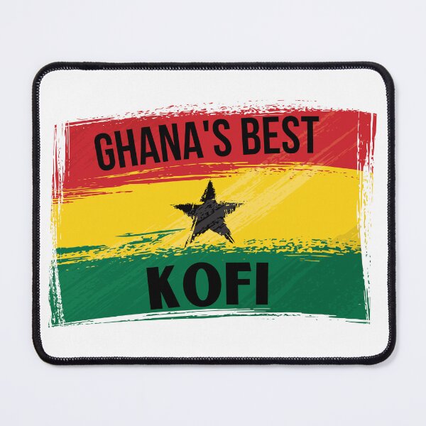 Item preview, Ghana's Best KOFI Name On Flag designed and sold by AfriStyleUK.