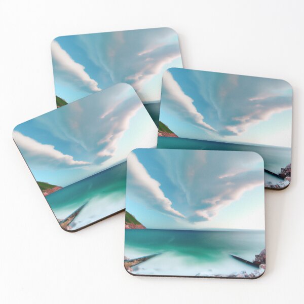 Item preview, Runway in the sky to blue waves on the ocean designed and sold by Chris Purdy.