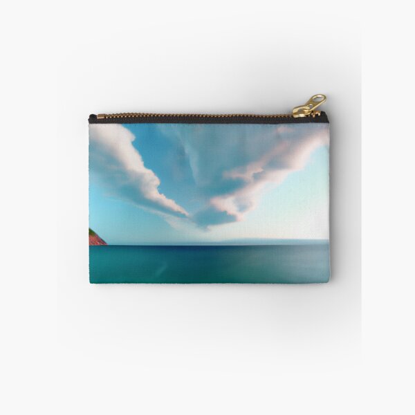 Item preview, Runway in the sky to blue waves on the ocean designed and sold by Chris Purdy.