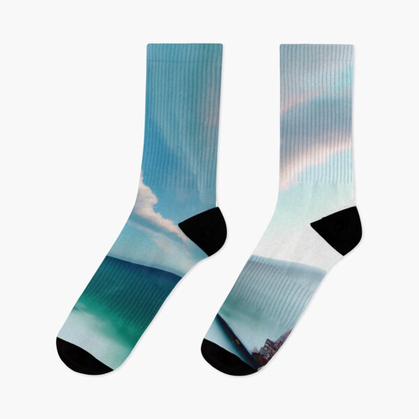 Item preview, Runway in the sky to blue waves on the ocean designed and sold by Chris Purdy.