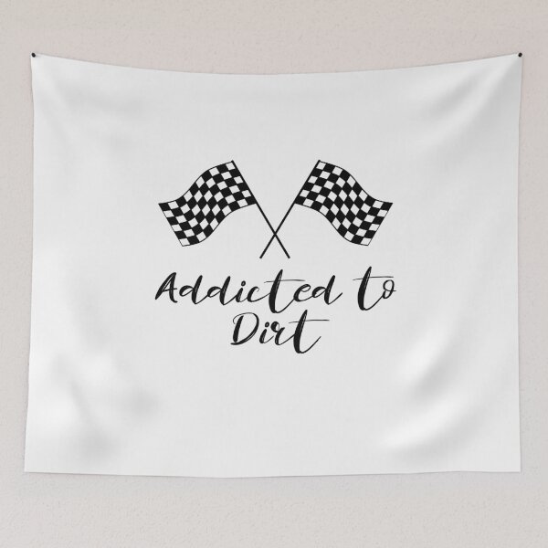 Artikelvorschau, Süchtig nach Dirt - Dirt Track Racing Liebhaber entworfen und verkauft von WUOdesigns.