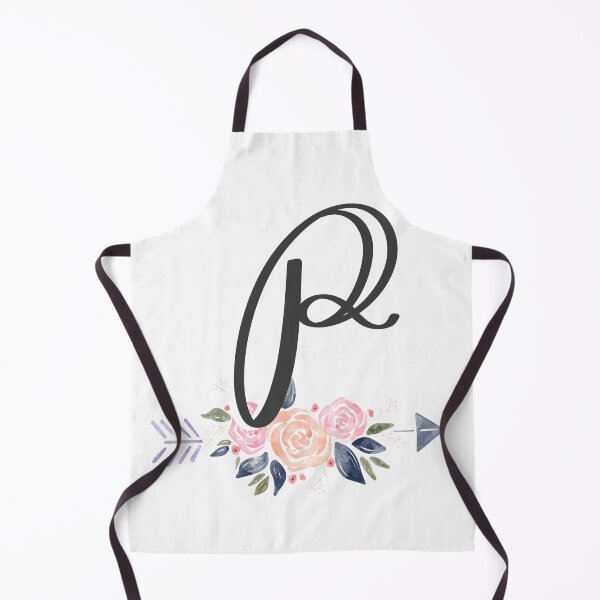 Item preview, Letter P Monogram Watercolor Roses designed and sold by MandyRosko.