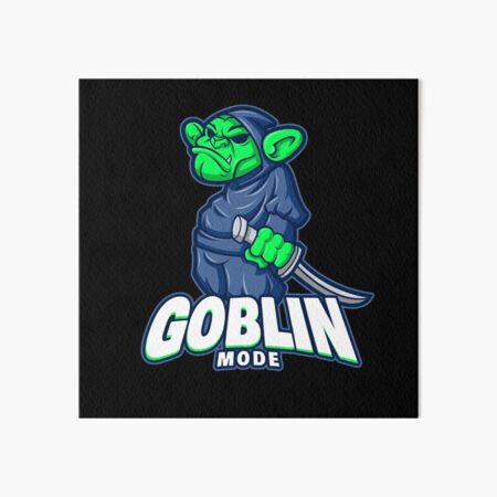 "Goblin Mode Dank Funny Meme Design - Word of the year 2022" Art Board
