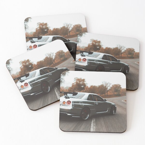 Item preview, Nissan Skyline Drifting – JDM Drift Car Art, Japanese Street Racing, Skyline Performance Design designed and sold by Road To Track.