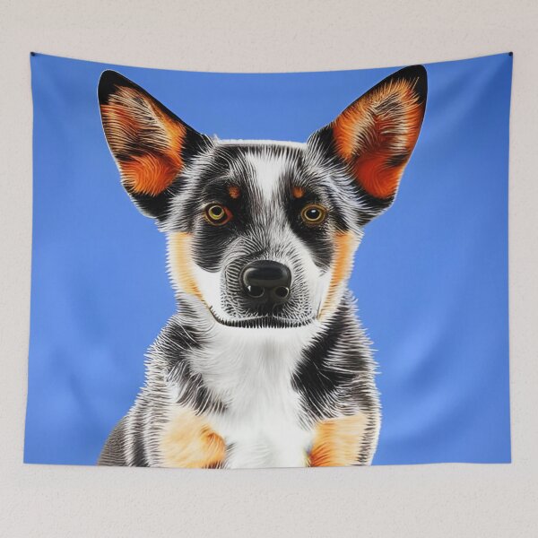 Item preview, Cute Australian cattle dog puppy designed and sold by The Love Quill.