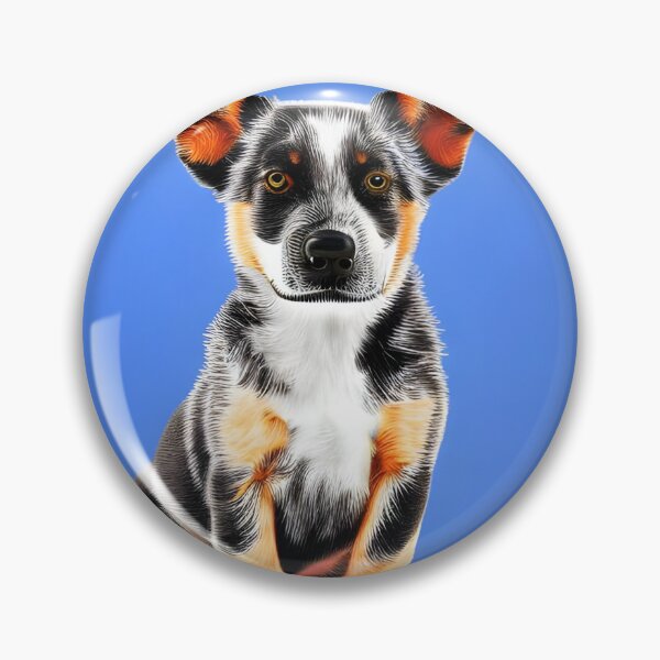 Item preview, Cute Australian cattle dog puppy designed and sold by The Love Quill.