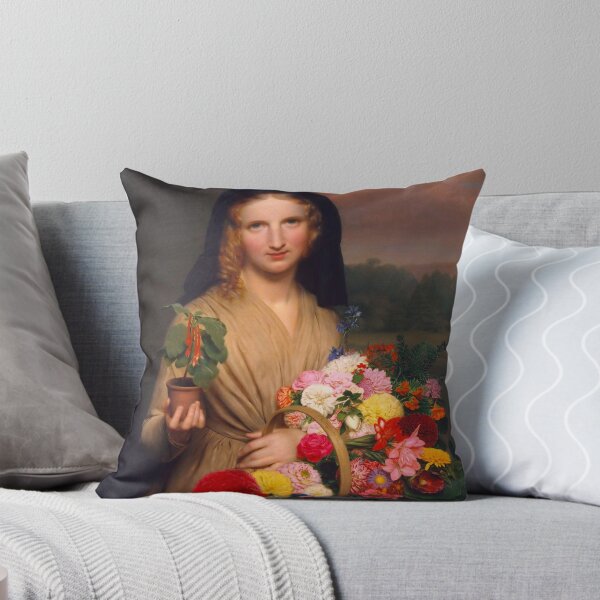 Item preview, The Flower Girl 1846 designed and sold by ArcherAshleyArt.