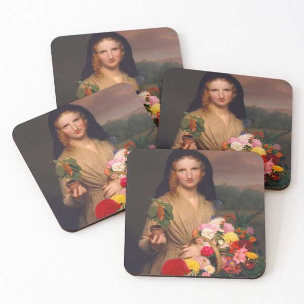 Item preview, The Flower Girl 1846 designed and sold by ArcherAshleyArt.