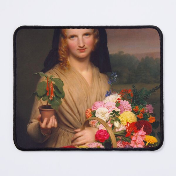 Item preview, The Flower Girl 1846 designed and sold by ArcherAshleyArt.