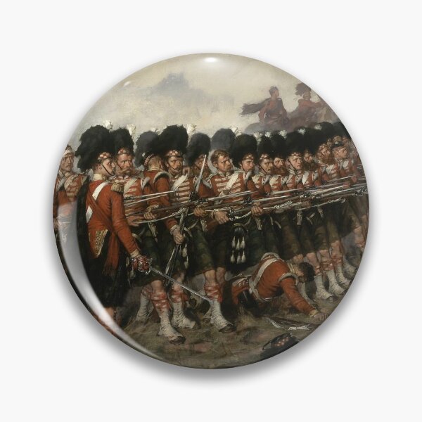 Item preview, The Thin Red Line by Robert Gibb, The Stand of the 93rd Highlanders at Balaclava, Crimean War designed and sold by LordRivers.