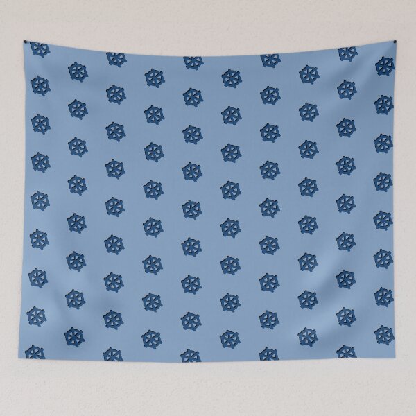 Item preview, Blue seamless pattern design designed and sold by DigitalMagShop.