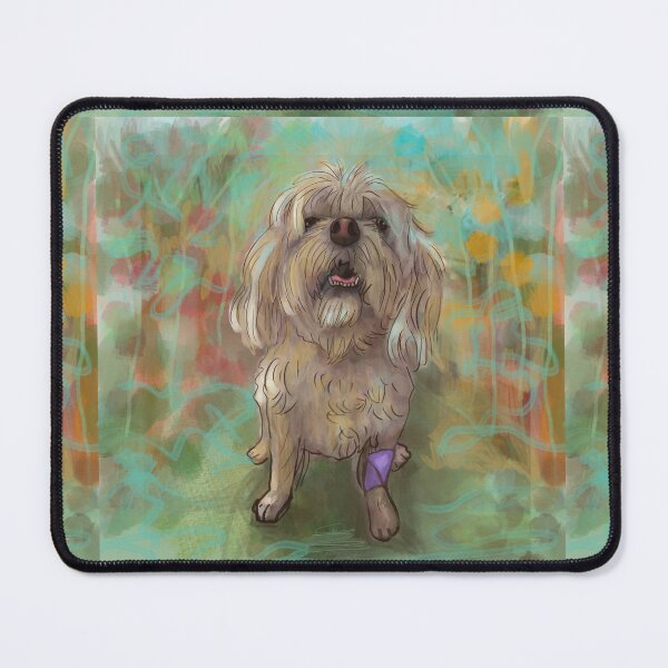 Item preview, Shaggy Dog full of Love and Hope designed and sold by MonicaArtist.