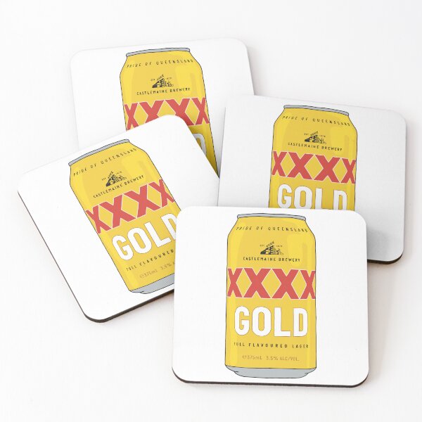 Item preview, Hand-drawn XXXX Gold can designed and sold by Brews n Books.