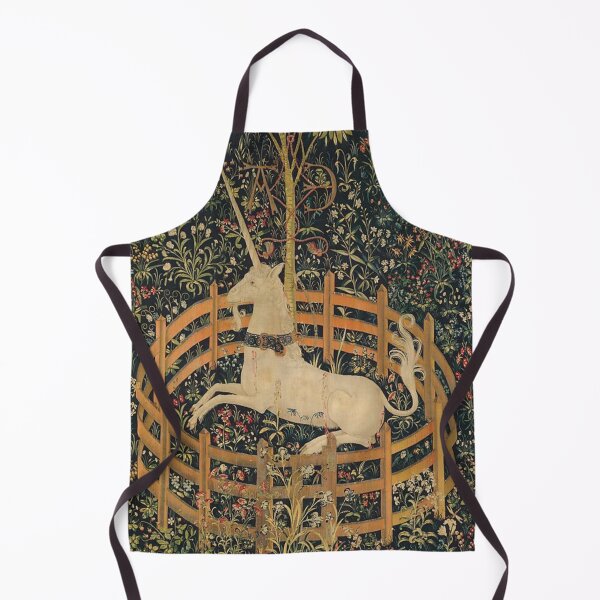 Item preview, The Unicorn Rests in a Garden 1495 designed and sold by ArcherAshleyArt.