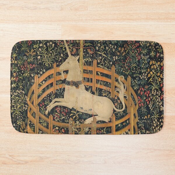 Item preview, The Unicorn Rests in a Garden 1495 designed and sold by ArcherAshleyArt.