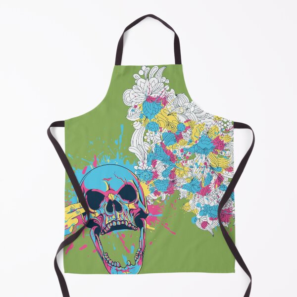 Item preview, ' Blue skull ' designed and sold by MARYMAXMAC.