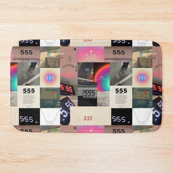 Item preview, 555 angel number aesthetic collage designed and sold by morgananjos.
