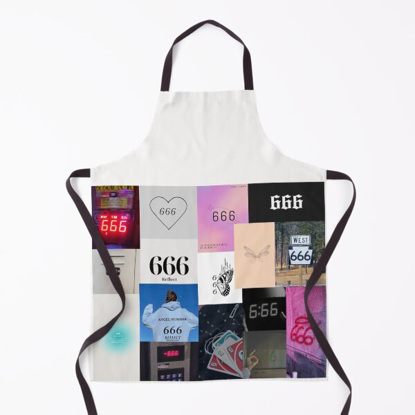 Item preview, 666 angel number aesthetic collage designed and sold by morgananjos.