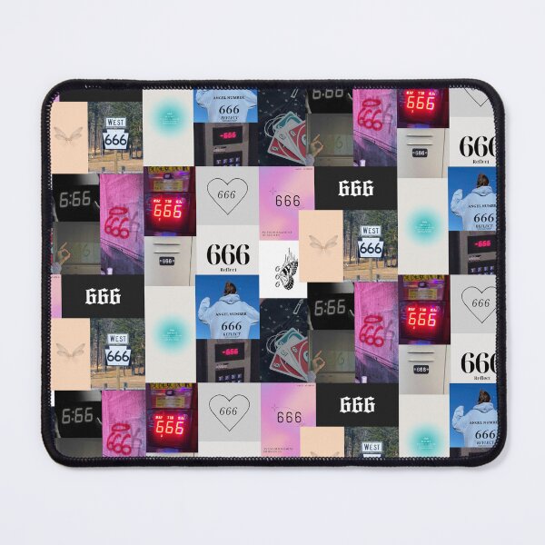 Item preview, 666 angel number aesthetic collage designed and sold by morgananjos.