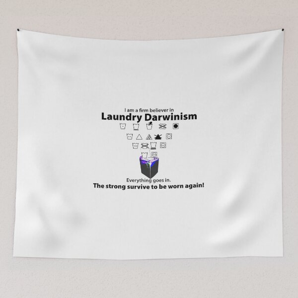 Item preview, Laundry Darwinism designed and sold by KaySlominator.
