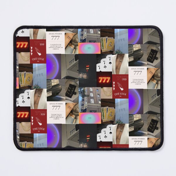Item preview, 777 angel number aesthetic collage designed and sold by morgananjos.