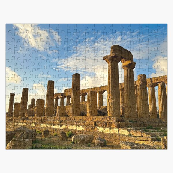 Temple of Juno - Valley of the Temples - Agrigento - Scilly - Italy Jigsaw Puzzle