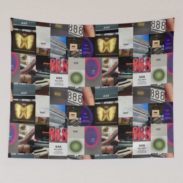 Item preview, 888 angel number aesthetic collage designed and sold by morgananjos.